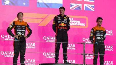Max Verstappen - Oscar Piastri - Verstappen adds race win to his Qatar title weekend - channelnewsasia.com - Qatar - Australia