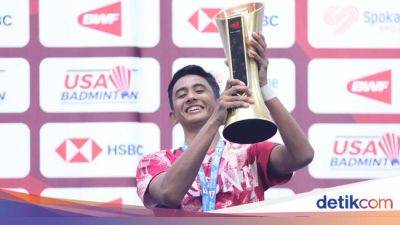 Alwi Farhan Juara Dunia Junior 2023, Ukir Sejarah di Tunggal Putra - sport.detik.com - China - Indonesia - state Washington