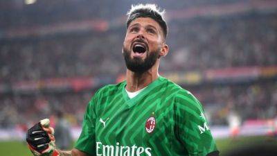 AC Milan to sell Giroud keeper kits after his stint in goal