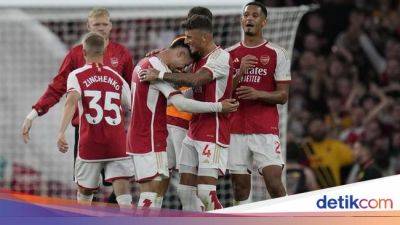 Gabriel Martinelli - Nathan Ake - Peter Schmeichel - Liga Inggris - Arsenal Harus Akui Menang Hoki - sport.detik.com