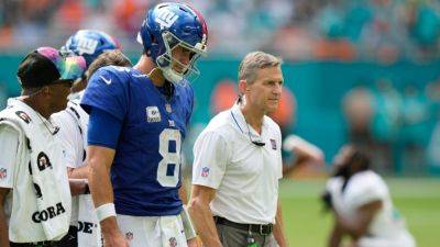 Giants coach 'optimistic' Daniel Jones will play against Bills - ESPN