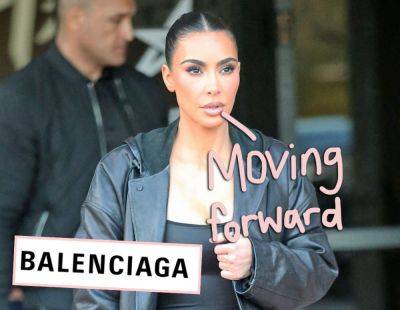 Kim Kardashian Teams Up With Balenciaga Again -- Despite Cutting Ties After BDSM Teddy Bear Campaign!