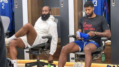 Orlando Magic - Russell Westbrook - Paul George - James Harden arrives in L.A., welcomed in Clippers' locker room - ESPN - espn.com - New York - Los Angeles