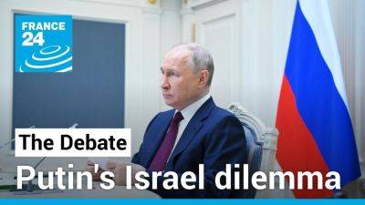 Vladimir Putin - Alessandro Xenos - Putin's Israel dilemma: How far does Kremlin go in support of Palestinians? - france24.com - Russia - France - Ukraine - Iran - Israel - Palestine - Syria