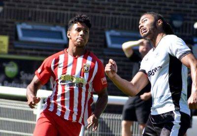 Folkestone Invicta deny Faversham Town’s claim winger Jordan Ababio has joined them on season-long loan – as joint-boss Roland Edge insists he still has role to play at Cheriton Road this campaign