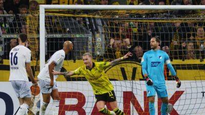 Borussia Dortmund - Marco Reus - Bayer Leverkusen - Dortmund edge past Hoffenheim into German Cup third round - channelnewsasia.com - Germany