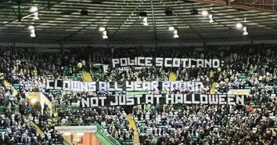 Green Brigade treatment sparks Celtic ultras walkout as Police Scotland branded 'clowns'