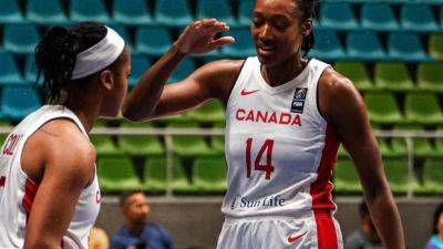 Paris Olympics - Canadian women's basketball team routs Venezuela to open Olympic pre-qualifying tourney - cbc.ca - France - Canada - Venezuela - Puerto Rico