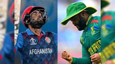 South Africa vs Afghanistan Live Score, Cricket World Cup 2023: Unchanged Afghanistan Opt To Bat vs South Africa