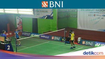 Allong Vs Ghaisan di Final BNI Sirnas A Jakarta - sport.detik.com - Indonesia