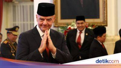 Gianni Infantino Merasa Terhormat dapat Penghargaan dari Jokowi