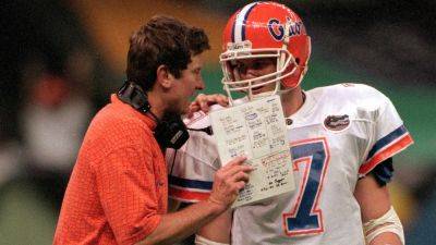 Ezra Shaw - Ex-Florida star Danny Wuerffel speaks glowingly of Steve Spurrier amid college football's sign-stealing issue - foxnews.com - Washington - New York - state Michigan - state Maryland