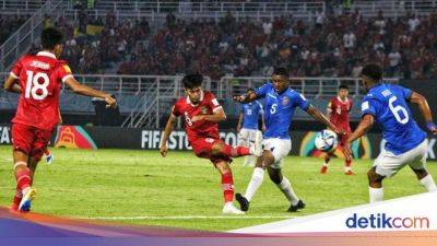 Ada Gol Dianulir VAR, Indonesia Vs Ekuador 1-1 di Babak I