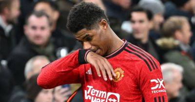 Marcus Rashford 'not happy' with Manchester United form