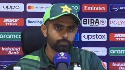 "Easy To Give Opinion On TV": Babar Azam Hits Back At Criticism During Cricket World Cup 2023