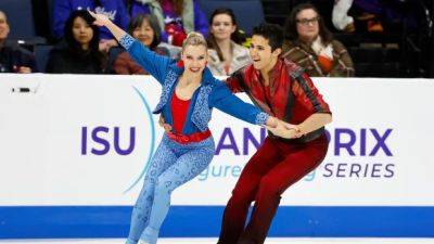 Canadian ice dancers sit 1-2 after rhythm dance at Cup of China