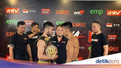 One Pride MMA 74: Angga vs Ronald Siahaan, Sudah 'Panas' sebelum Naik Ring - sport.detik.com