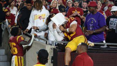 USC's Caleb Williams addresses showing emotion after games: 'That's who I am'