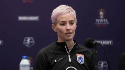 Megan Rapinoe - Rapinoe meets high stakes with a smile ahead of NWSL championship - channelnewsasia.com - Usa - New York - state New Jersey - county San Diego