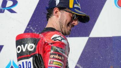 Ducati's Bagnaia beats Martin to snatch pole at Malaysian Grand Prix