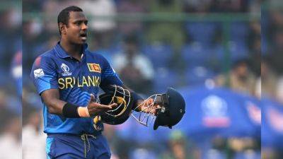 "Had The Umpires...": MCC Issues Clarification On Angelo Mathews' 'Video Proof' Against Being Timed Out