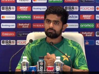 "To Be Honest...": Babar Azam's Take On Indian Hospitality At World Cup