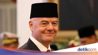 Presiden FIFA Terkesima dengan Atmosfer Indonesia Vs Ekuador
