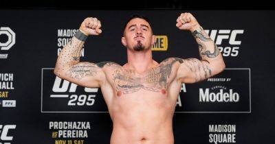 Tom Aspinall - Jon Jones - Alex Pereira - What time is Tom Aspinall fight tonight? UFC 295 start time, TV channel and full card - manchestereveningnews.co.uk - Britain - county Garden - county York
