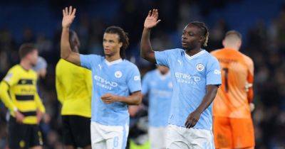 Jeremy Doku and Nathan Ake in - Man City predicted XI vs Chelsea