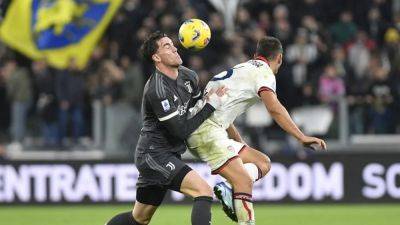 Juventus move top of Serie A with 2-1 home win over Cagliari