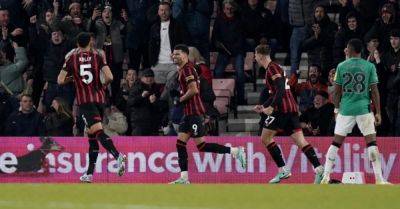 Eddie Howe - Callum Wilson - Dominic Solanke - Afc Bournemouth - Dominic Solanke double downs Newcastle as Bournemouth climb out of bottom three - breakingnews.ie