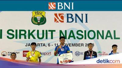 Hasil Final BNI Sirnas A DKI Jakarta 2023, Ini Para Juaranya