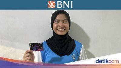Bangganya Zahra Rahma Jadi Juara BNI Sirnas Jakarta
