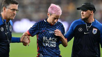Megan Rapinoe exits NWSL championship with injury in final game - ESPN