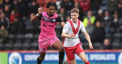 Rhys Maccabe - Hibs loanee tipped to come back stronger from breaking ankle, as Airdrie boss offers positive news on injured defender - dailyrecord.co.uk - county Murray