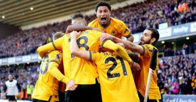 Wolves stun Tottenham with two stoppage-time strikes