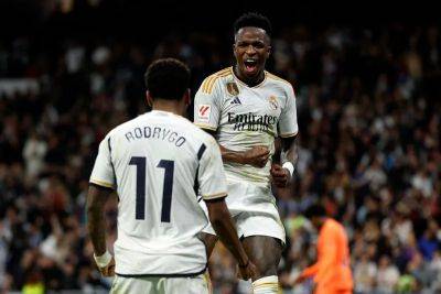 Vinicius and Rodrygo 'back to their best' after leading Real Madrid rout of Valencia