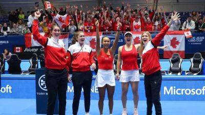 Watch Canada vs. Italy in the final of the Billie Jean King Cup