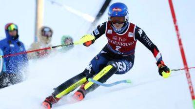Shiffrin takes slalom for 89th World Cup win as 1st-run leader Vlhova fails to finish