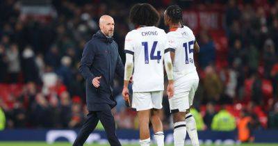 Tahith Chong sends message to Manchester United fans after defeat for Luton Town