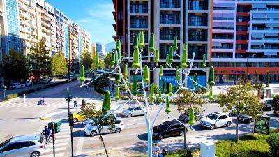 Could ‘wind trees’ with micro turbines be a solution to green energy in tight urban spaces? - euronews.com - France