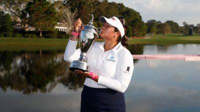 Lilia Vu - Lilia Vu rallies to win in Florida, closes in on LPGA player of the year - cbc.ca - Usa
