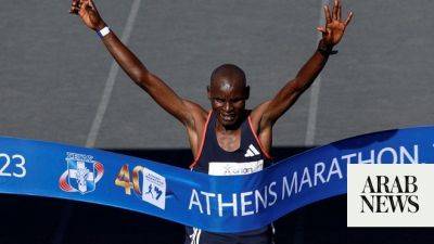 Kenya’s Edwin Kiptoo wins Athens Marathon in a course record of 2:10:34