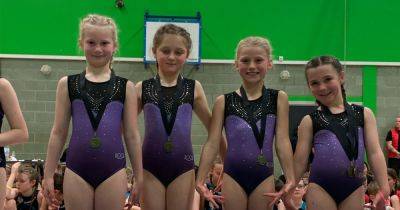Stewartry gymnasts have super day competing in Fife - dailyrecord.co.uk