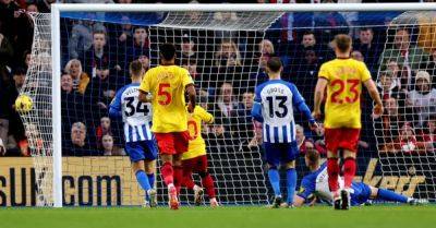 Brighton gift draw to Sheffield United after own goal and red card