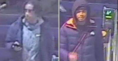 Police want to speak to these men after man dragged outside Piccadilly station and attacked