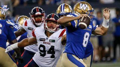 Blue Bombers eyeing 3rd title in 4 years in 1st Grey Cup battle against Alouettes