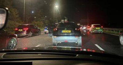 Bobby Charlton - All traffic STOPPED on M60 due to 'multi-vehicle crash' - manchestereveningnews.co.uk - county Island - county Denton