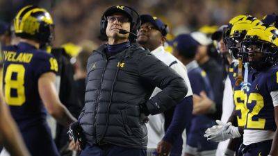 Jim Harbaugh dubs Michigan ‘America’s team’ after defeating Penn State amid sign-stealing suspension