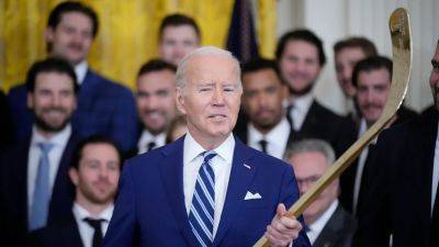 Joe Biden - Bruce Cassidy - Biden jokes about Las Vegas luring Eagles away from Philly: 'I’ll get divorced if that happens' - foxnews.com - Usa - Washington - county Eagle